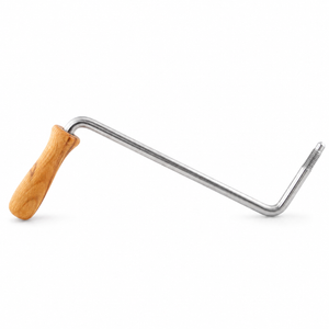 Manivelle extra longue pour tous les aplatisseurs de céréales Eschenfelder - 25 cm