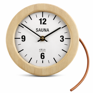 Eliga Horloge de sauna électrique ronde 210 mm, stock restant
