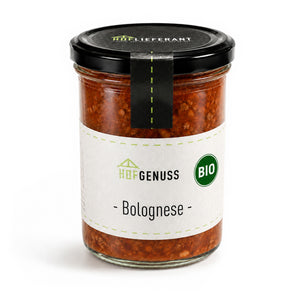 Bio Bolognese im Glas 420 g vom Hoflieferant Munz