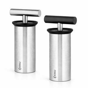 Macinino per spezie Kinu Saturn in acciaio inox – Macina premium da 46 mm